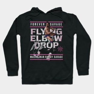 Macho Man Flying Elbow Drop Hoodie